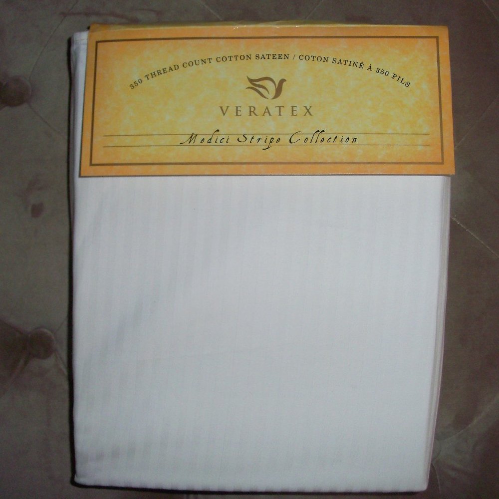 NWT Veretex 350TC Egyptain Cotton Bed Skirt